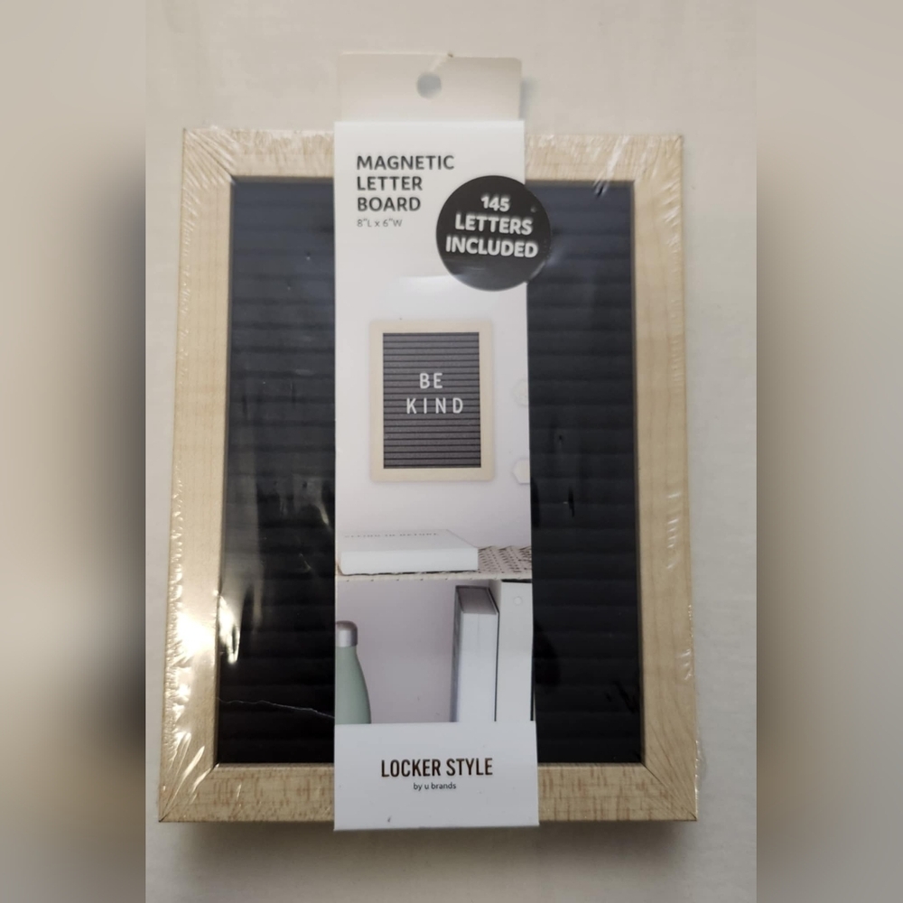 Magnetic Letter Board by U Brand
